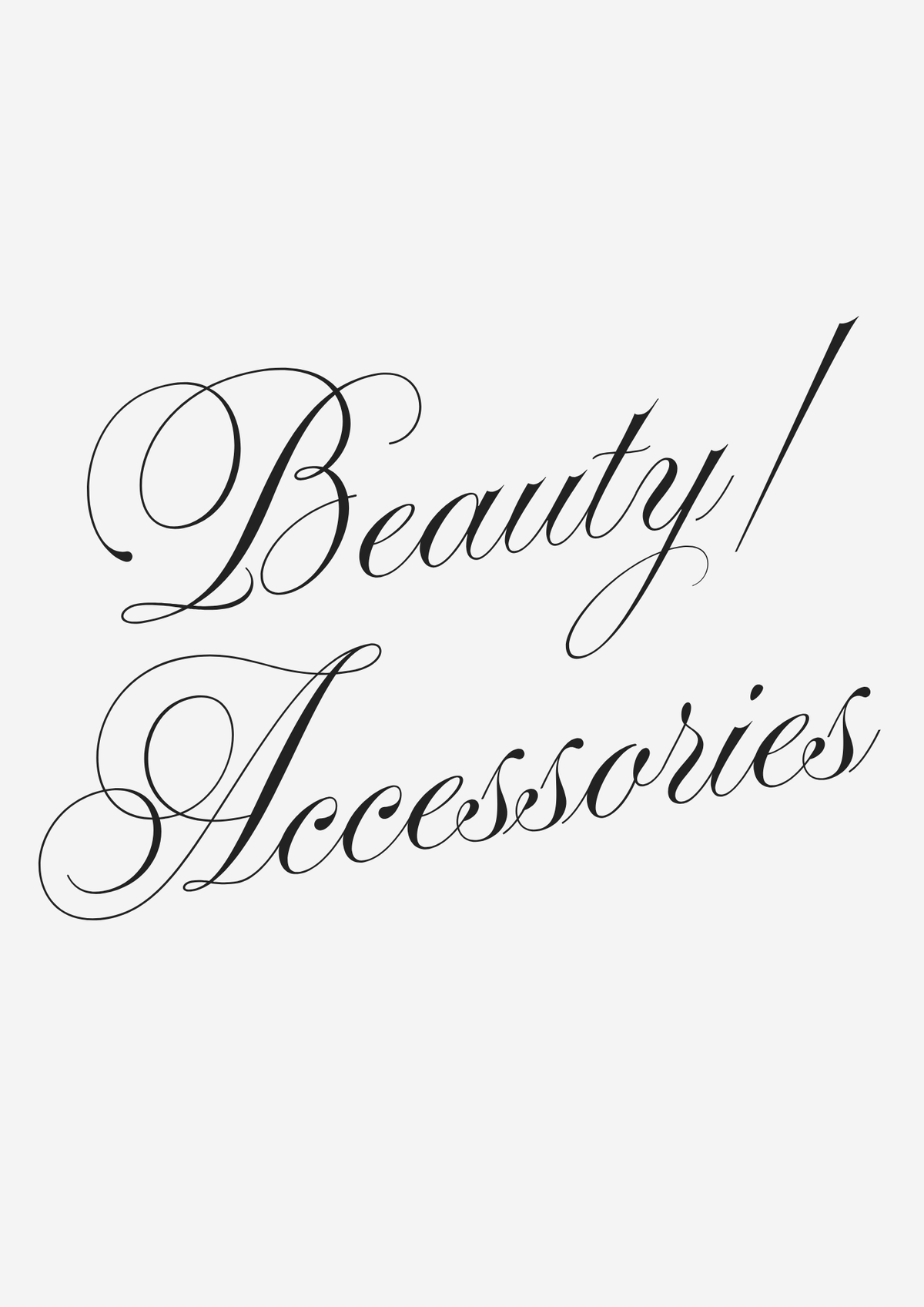 ACCESSORIES