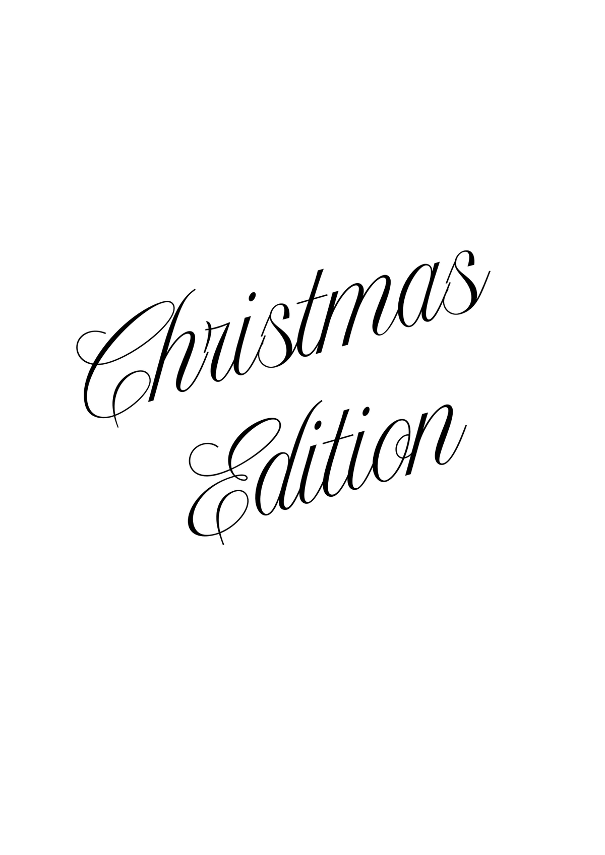 CHRISTMAS EDITION