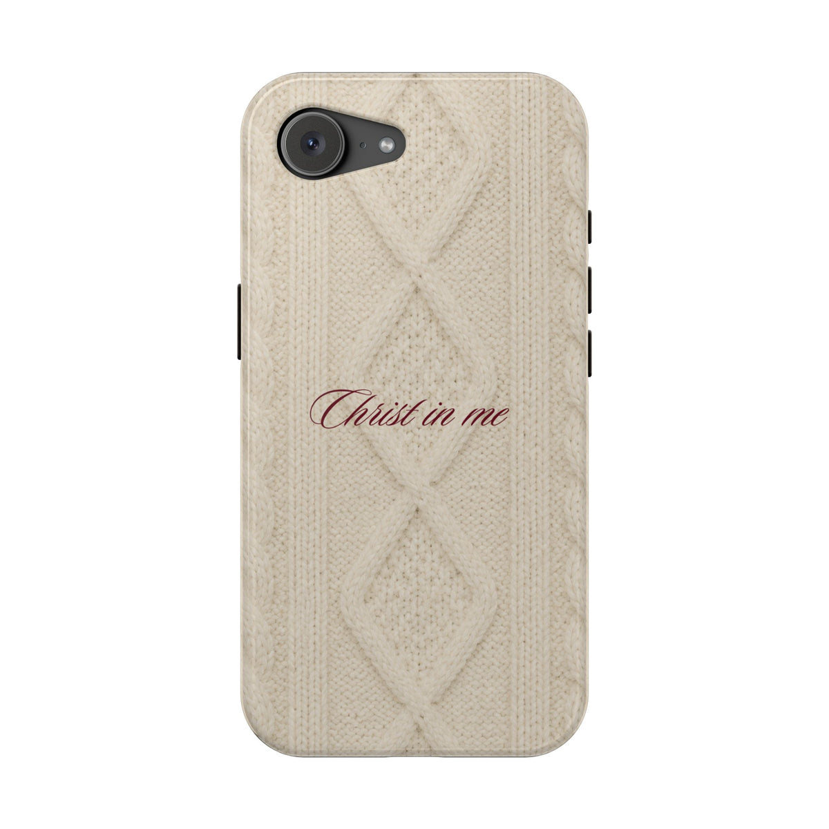 Christ in Me Knit Sweater MagSafe Phone Case