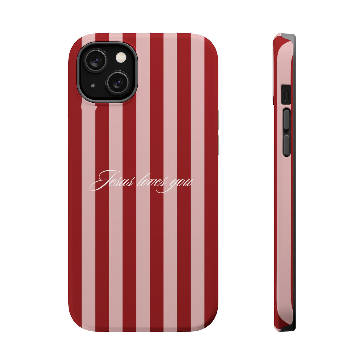 Candy Cane Stripe MagSafe Phone Case