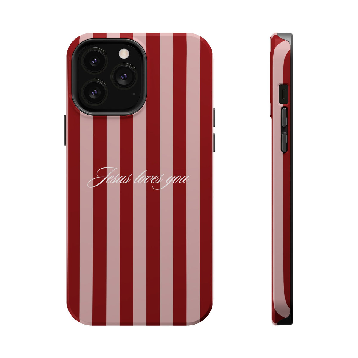 Candy Cane Stripe MagSafe Phone Case