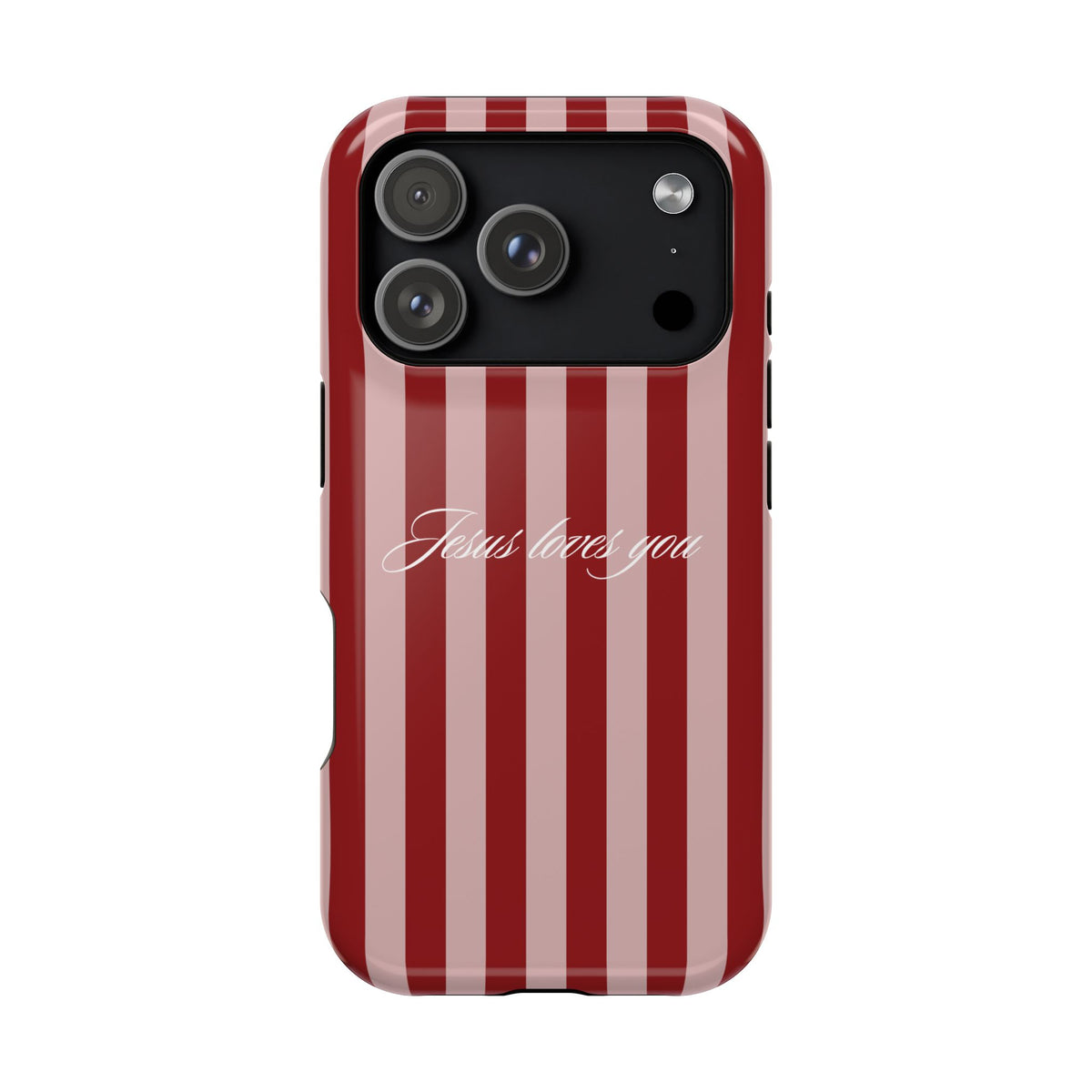 Candy Cane Stripe MagSafe Phone Case