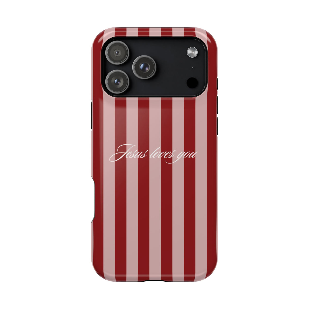 Candy Cane Stripe MagSafe Phone Case