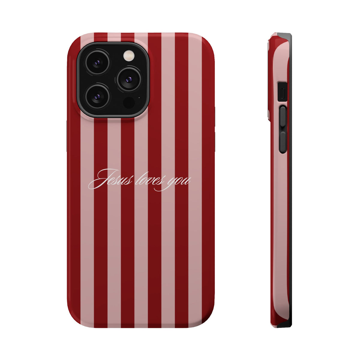 Candy Cane Stripe MagSafe Phone Case