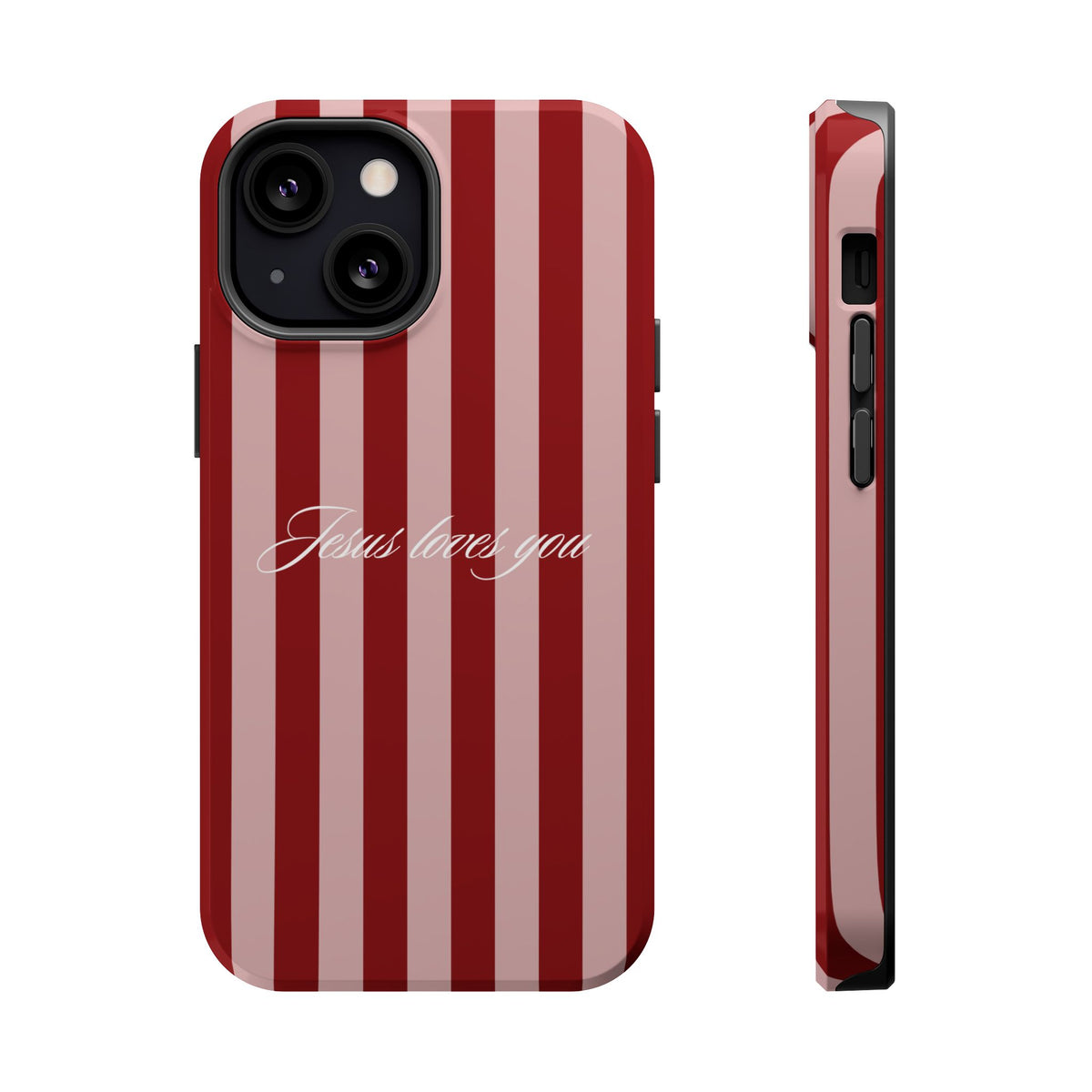 Candy Cane Stripe MagSafe Phone Case