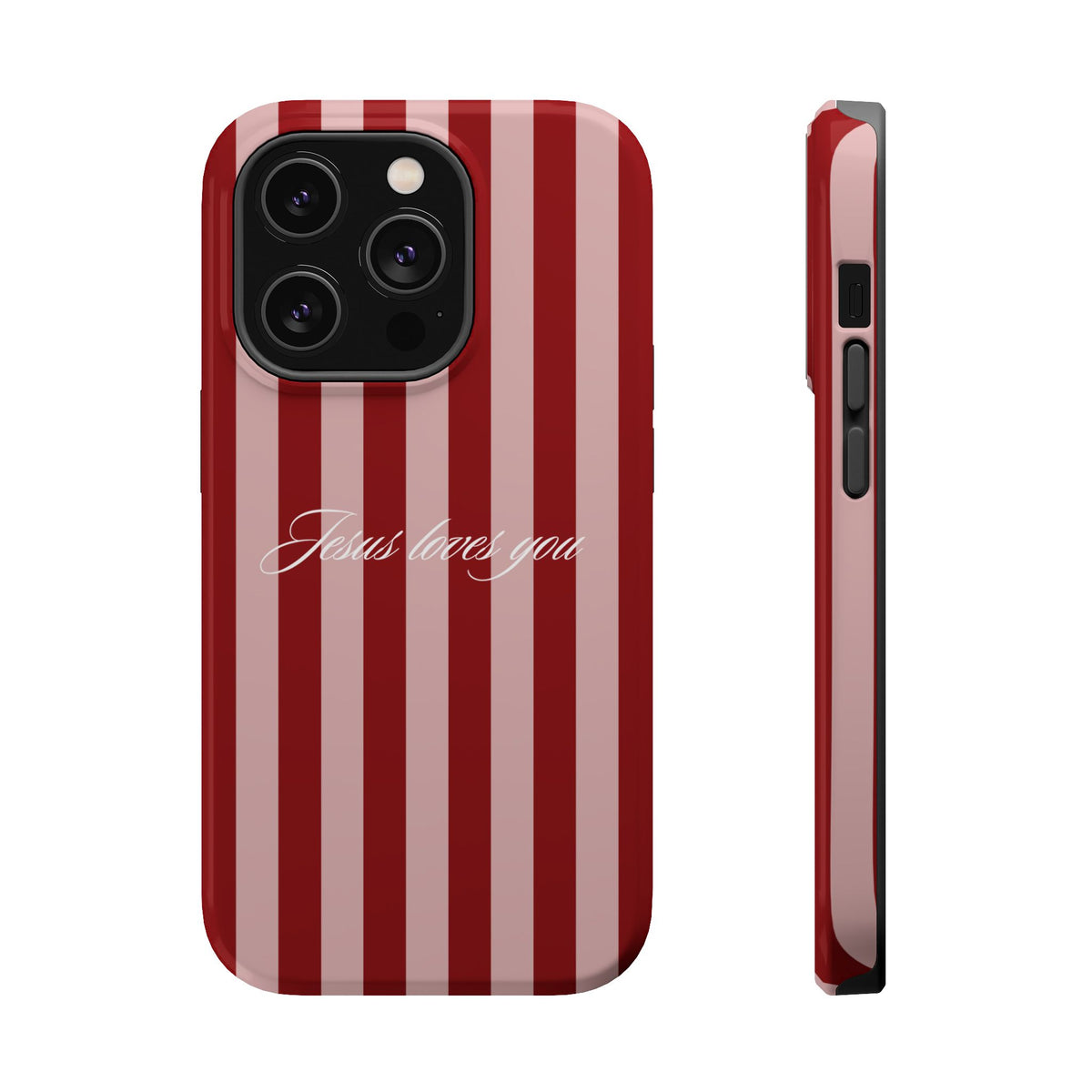 Candy Cane Stripe MagSafe Phone Case