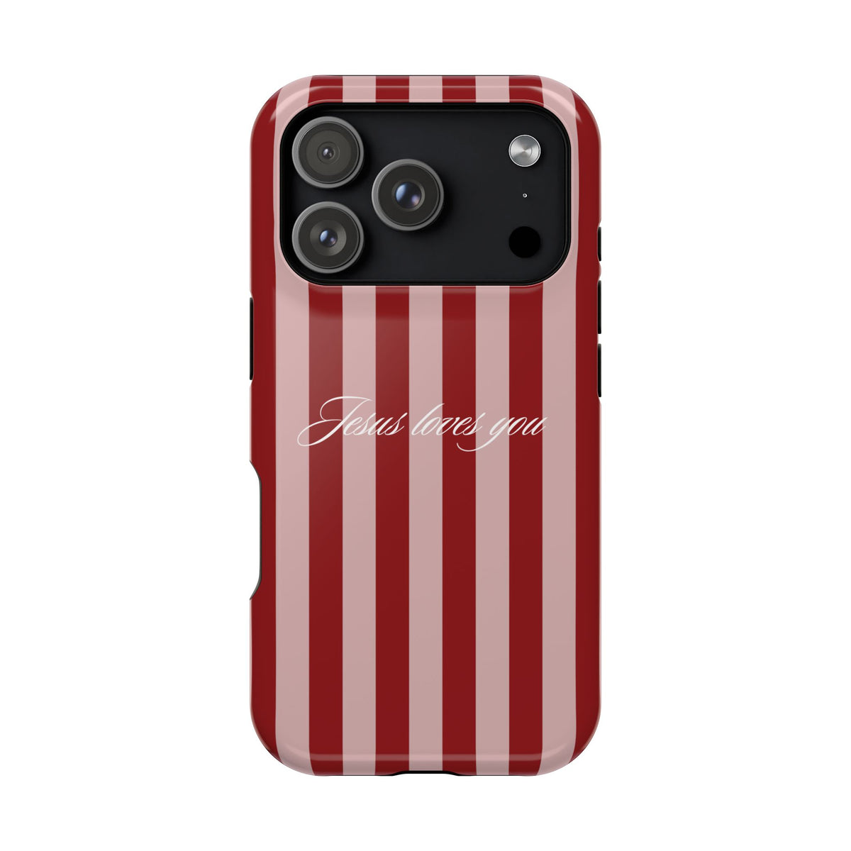 Candy Cane Stripe MagSafe Phone Case