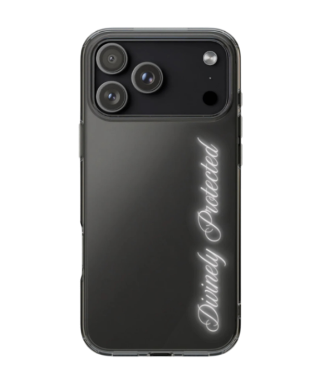 Divinely Protected Clear Phone Case
