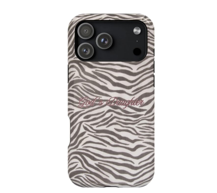 God's Daughter Zebra Stripe MagSafe Phone Case